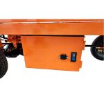 Carro eléctrico de carga 1 tonelada KL-150-80 Trolley Cart marca Kellen
