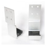 Soporte de perfil vertical para escalera de extensión en aluminio Max Escaleras