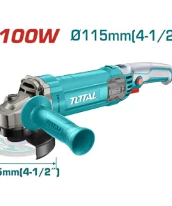 Pulidora 4 1/2 1100W Incluye Mango Auxiliar Industrial Total (Utg110125563)