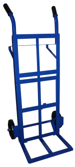 Carretilla Zorra super carga parrilla extensible reforzada de 350 kg - Imagen 2