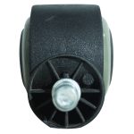Rodachina de espigo, Silla de oficina 2" Negra con gris, Sin Freno Marca Macho (5 Unidades) - Imagen 4