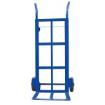 Carretilla Zorra en Angulo Plana Rueda Maciza 8" - Imagen 2