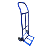 Carretilla Zorra 150 Kg rueda 6" Maciza base abatible - Imagen 2